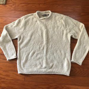 CROFT & BARROW WOMENS CREAM SWEATER SIZE M